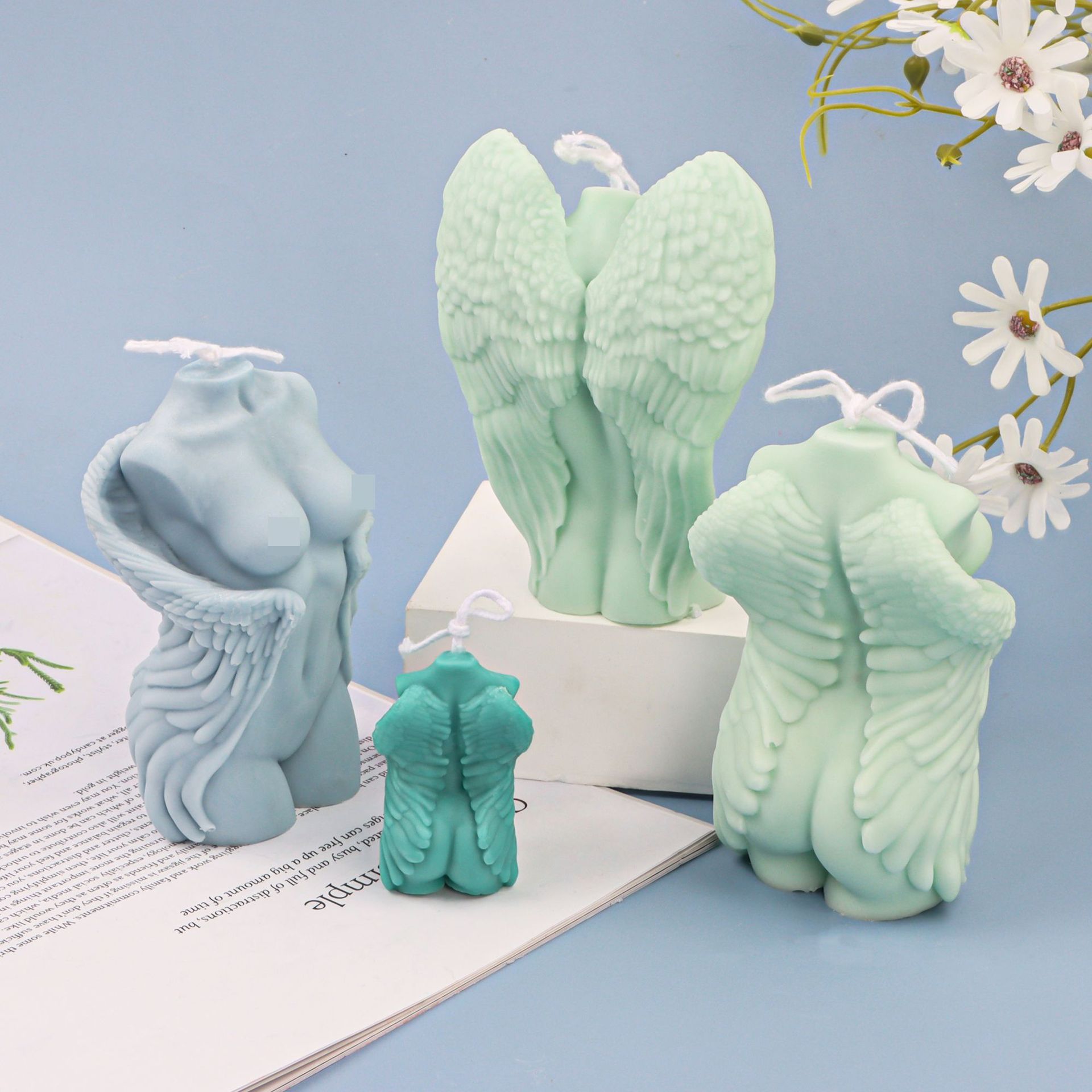 Silicone Scented Candle Mould For Men And Women